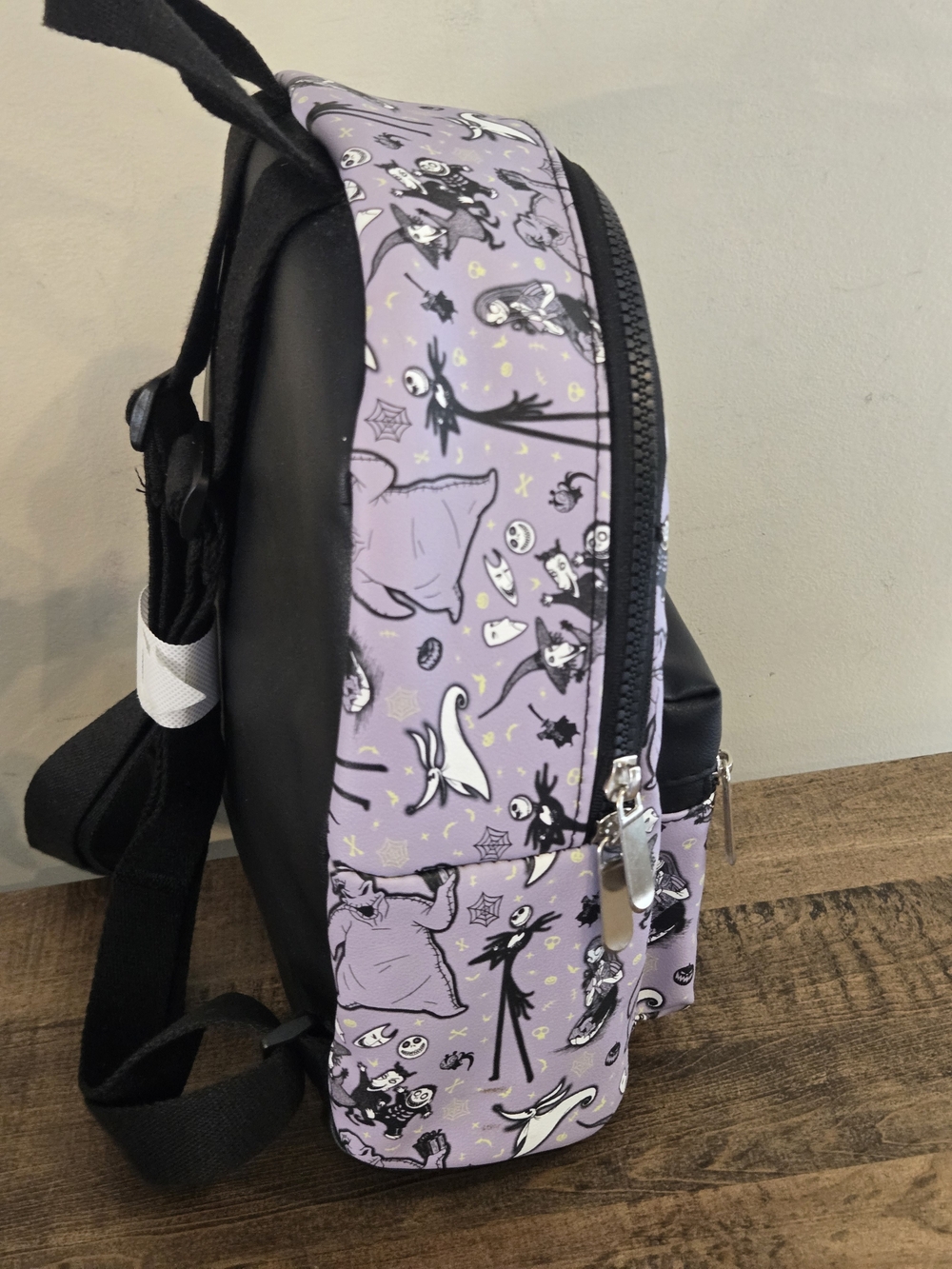 Loungefly Purple The Nightmare Before Christmas Backpack Disney - Picture 3 of 7